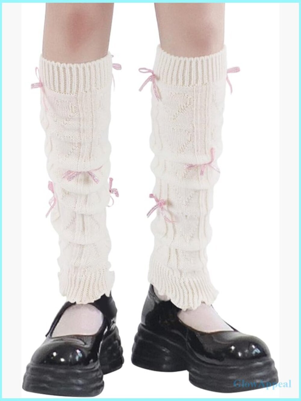Kawaii Leg Warmers for Women Lolita Harajuku Gyaru Japanese Style Legwarmers